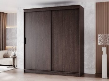 Шкаф-купе 2000 мм Гранд-1 ЛДСП, венге (Эра) в Качканаре - kachkanar.mebel-e96.ru