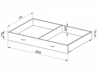 Кровать 2-х ярусная Гранада-2Я в Качканаре - kachkanar.mebel-e96.ru