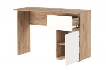 Письменный стол Гретта 1С1Я крафт золотой (Памир) в Качканаре - kachkanar.mebel-e96.ru