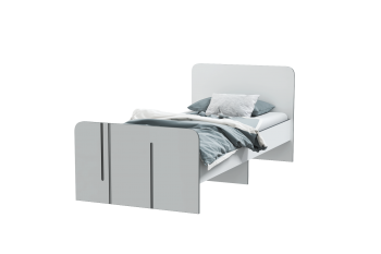 Набор детской мебели Грей модульный (МЛК) в Качканаре - kachkanar.mebel-e96.ru