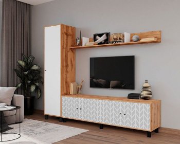 Стенка HYGGE комп.1 зигзаги (Мама) в Качканаре - kachkanar.mebel-e96.ru