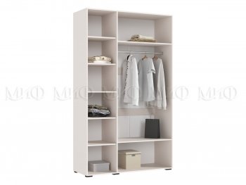 Шкаф 1350 мм Ирис с антресолью, кашемир (Миф) в Качканаре - kachkanar.mebel-e96.ru