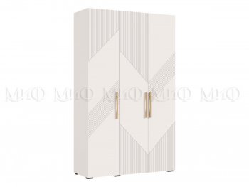 Шкаф 1350 мм Ирис с антресолью, кашемир (Миф) в Качканаре - kachkanar.mebel-e96.ru