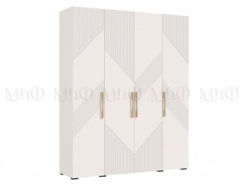 Шкаф 1800 мм Ирис с антресолью кашемир (Миф) в Качканаре - kachkanar.mebel-e96.ru