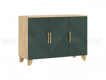 Спальный гарнитур Ирис крафт/грин, модульный (Миф) в Качканаре - kachkanar.mebel-e96.ru