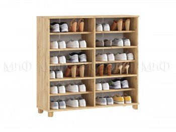 Обувница Ирис крафт/графит (Миф) в Качканаре - kachkanar.mebel-e96.ru