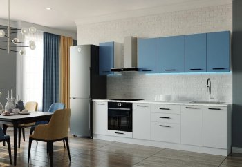 Кухонный гарнитур Капри ЛДСП/МДФ 2800 мм Sanvut в Качканаре - kachkanar.mebel-e96.ru