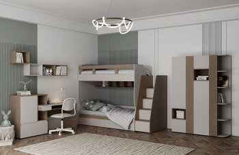 Набор детской мебели Каспер, модульный (СБК) в Качканаре - kachkanar.mebel-e96.ru