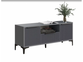 Тумба ТВ на 1350 Кимберли графит (Handis) в Качканаре - kachkanar.mebel-e96.ru