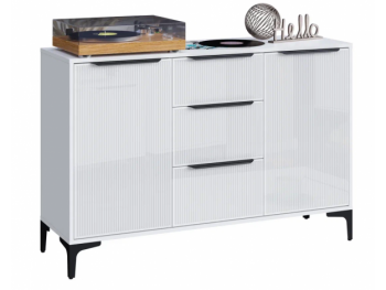 Комод Кимберли белый (Handis) в Качканаре - kachkanar.mebel-e96.ru