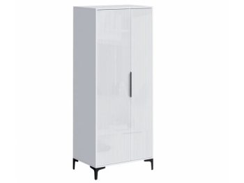 Шкаф 800 мм 2-створчатый Кимберли белый (Handis) в Качканаре - kachkanar.mebel-e96.ru