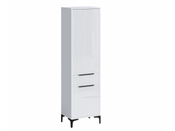 Пенал 550 мм Кимберли белый (Handis) в Качканаре - kachkanar.mebel-e96.ru