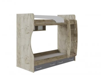 Набор детской мебели Колибри Лофт серый (Текс) в Качканаре - kachkanar.mebel-e96.ru