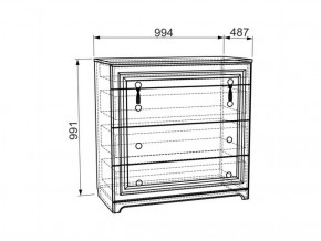 Комод Белла (Мебельсон) в Качканаре - kachkanar.mebel-e96.ru