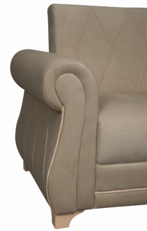 Кресло для отдыха Порто (велюр текстура латте / микровельвет крем) в Качканаре - kachkanar.mebel-e96.ru