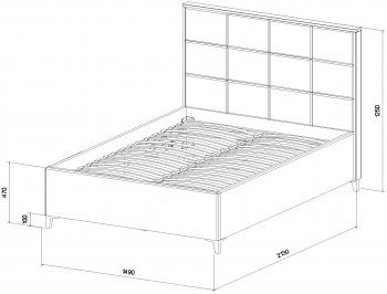 Кровать с подъемным механизмом Мега беж (Лин) в Качканаре - kachkanar.mebel-e96.ru