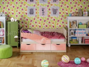 Кровать Бабочки (Розовый металлик) 1600 в Качканаре - kachkanar.mebel-e96.ru