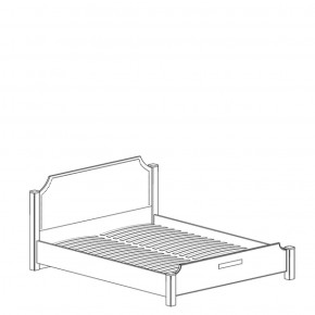 Кровать двойная 1600 Адель 452 (Яна) в Качканаре - kachkanar.mebel-e96.ru