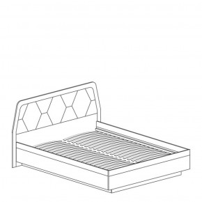 Кровать двуспальная 1600 Дели 75 (яна) в Качканаре - kachkanar.mebel-e96.ru