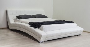 Кровать интерьерная Оливия 1600 (белый) (НиК) в Качканаре - kachkanar.mebel-e96.ru