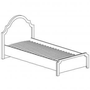 Кровать одинарная Прованс 414 (Яна) в Качканаре - kachkanar.mebel-e96.ru