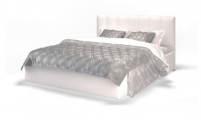 Кровать с ПМ Элен 1600 мм (белый) (МЛК) в Качканаре - kachkanar.mebel-e96.ru