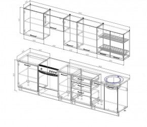 Кухонный гарнитур Лада 3000 в Качканаре - kachkanar.mebel-e96.ru