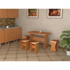 Кухонный стол и 4 табурета Титул в Качканаре - kachkanar.mebel-e96.ru