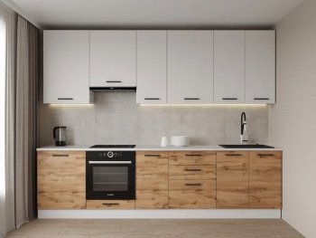 Кухонный гарнитур высокий Лада 3000 мм (Санвут) в Качканаре - kachkanar.mebel-e96.ru