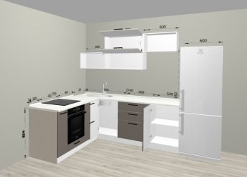 Угловой кухонный гарнитур Санвут 1516х2100 мм в Качканаре - kachkanar.mebel-e96.ru