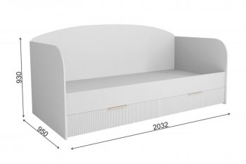 Набор детской мебели Лавис модульный белый софт (ДСВ) в Качканаре - kachkanar.mebel-e96.ru