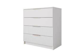 Комод Лавис КМД 800.1 белый софт (ДСВ) в Качканаре - kachkanar.mebel-e96.ru