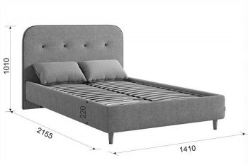 Кровать с основанием Лео 120х200 см (Мебельсон) в Качканаре - kachkanar.mebel-e96.ru