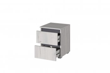 Спальный гарнитур Лиана графит, модульный (Зарон) в Качканаре - kachkanar.mebel-e96.ru