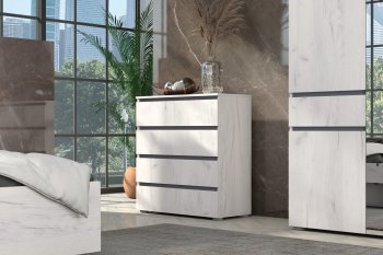 Комод Лиана графит (Зарон) в Качканаре - kachkanar.mebel-e96.ru