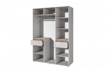 Спальный гарнитур Лиана золотой, модульный (Зарон) в Качканаре - kachkanar.mebel-e96.ru