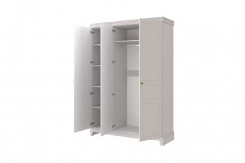 Шкаф 1500 мм распашной ШР-3 Лорето, льняной (БМ) в Качканаре - kachkanar.mebel-e96.ru