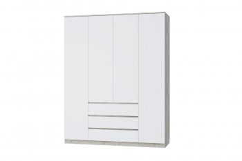 Шкаф 3160 мм для одежды Лори (МЛК) в Качканаре - kachkanar.mebel-e96.ru