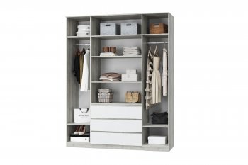 Шкаф 3160 мм для одежды Лори (МЛК) в Качканаре - kachkanar.mebel-e96.ru