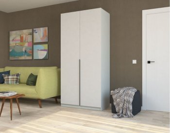 Шкаф распашной 1000 мм М6-2.4 Б+Б 100 (М6) в Качканаре - kachkanar.mebel-e96.ru