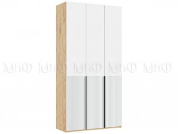 Шкаф 1200 мм Марвэл крафт/белый (Миф) в Качканаре - kachkanar.mebel-e96.ru