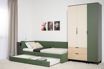 Набор детской мебели Марвэл модульный, сер. (Моби) в Качканаре - kachkanar.mebel-e96.ru