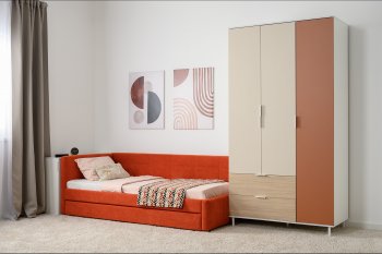 Набор детской мебели Марвэл модульный, бел. (Моби) в Качканаре - kachkanar.mebel-e96.ru