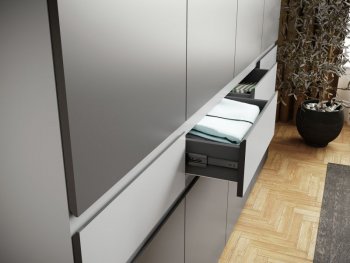 Шкаф 2000 мм Мерида серый камень/графит (Микон) в Качканаре - kachkanar.mebel-e96.ru