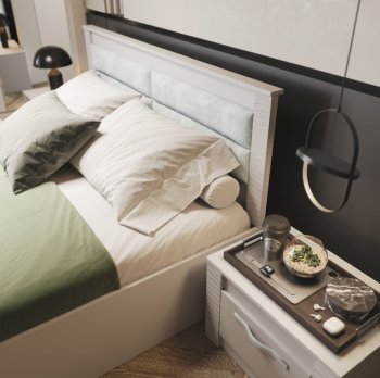 Спальный гарнитур Монако Кашемир (модульный) (БТС) в Качканаре - kachkanar.mebel-e96.ru