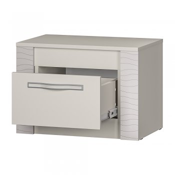 Прикроватная тумба Монако ТБ-26 кашемир (БТС) в Качканаре - kachkanar.mebel-e96.ru