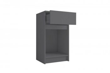 Тумба для обуви с 1ящ. Мори МПТ400 графит (ДСВ) в Качканаре - kachkanar.mebel-e96.ru