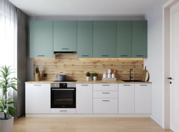 Кухонный гарнитур высокий Муссон 3000 мм (Санвут) в Качканаре - kachkanar.mebel-e96.ru