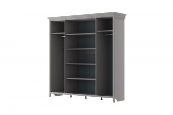 Спальный гарнитур Никеа модульный антрацит (БМ) в Качканаре - kachkanar.mebel-e96.ru
