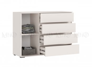 Комод 1 дверь 4 ящика (1200) Норд, кашемир (Миф) в Качканаре - kachkanar.mebel-e96.ru